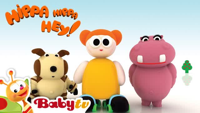Hippa Hippa Hey ð§© Jogos de quebra-cabeÃ§a divertidos para crianÃ§as | Desenhos Animados @BabyTV