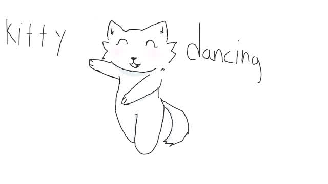 Dancing cat