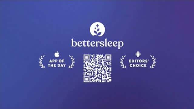 BetterSleep Sound Therapy Fall Asleep Fast Ad