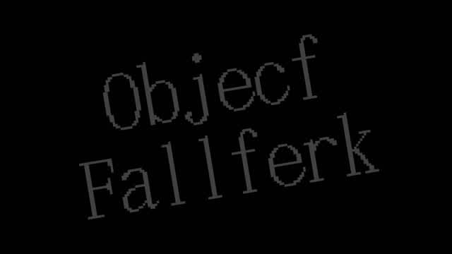 Object fallferk teaser 1 (X MES)