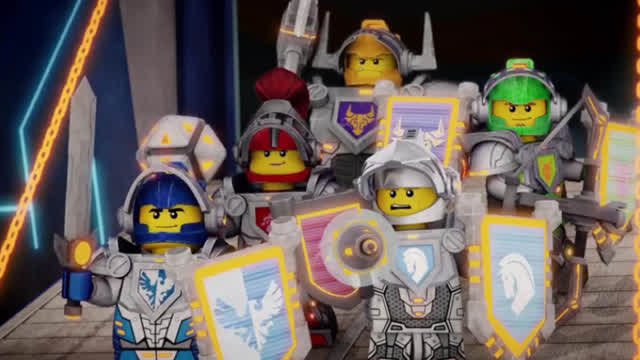 LEGO Nexo Knights, Część 1 i 2 - oficjalny zwiastun DVD (polski dubbing)