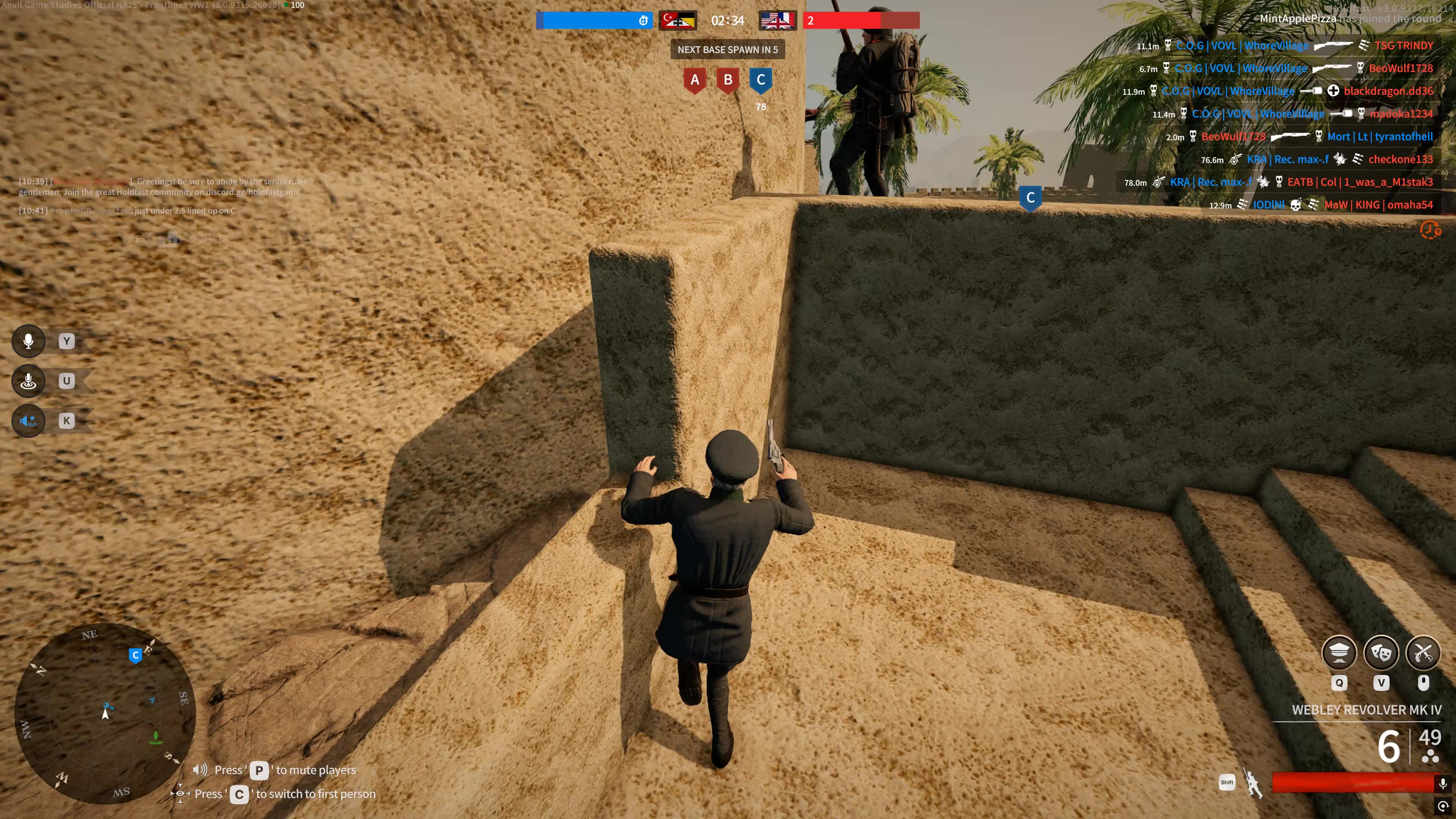 Holdfast Nations at war, Weird seal dude