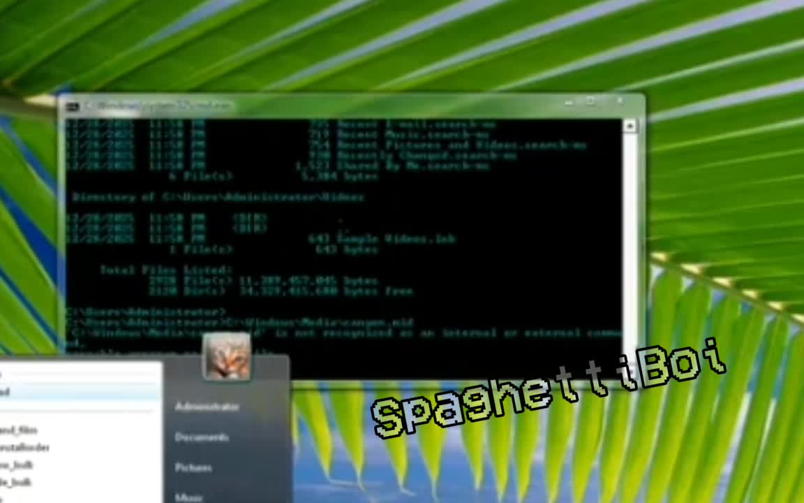Motherfuckers Try To Use Windows Vista