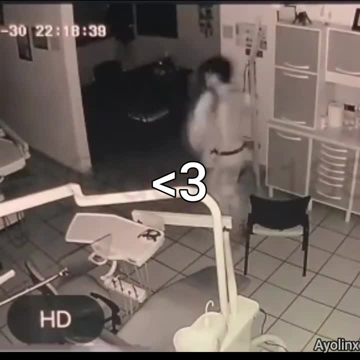 Man dance with ghost