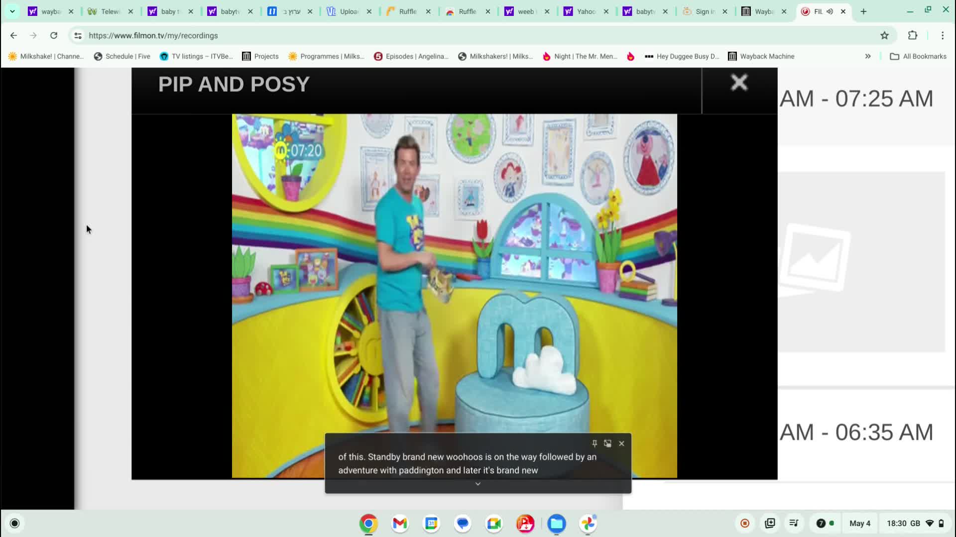 Milkshake! Multi Show Up Next (4th May 2025)