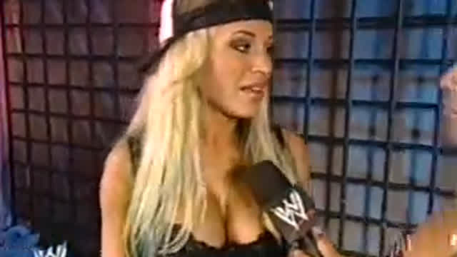 Kristal flips out on Ashley on SmackDown! Kristal flips out on Ashley on SmackDown!