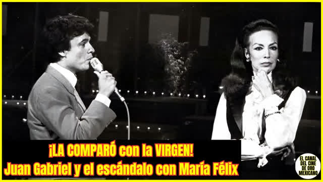 ⭐️Cuando JUAN GABRIEL Comparó a MARÍA FÉLIX con la VIRGEN… y Desató un ESCÁNDALO⭐️
