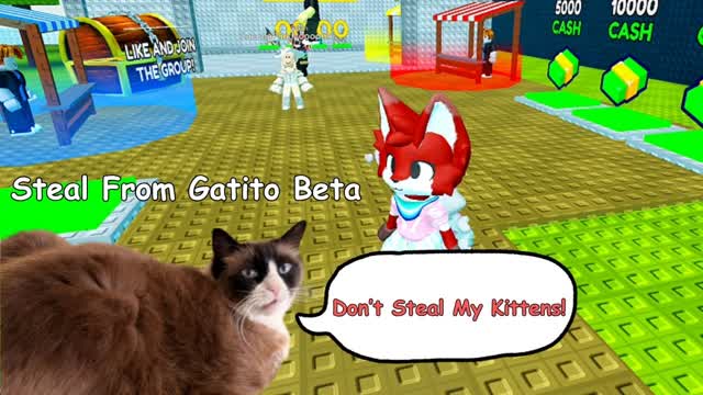 Roblox Steal From Gatito Beta