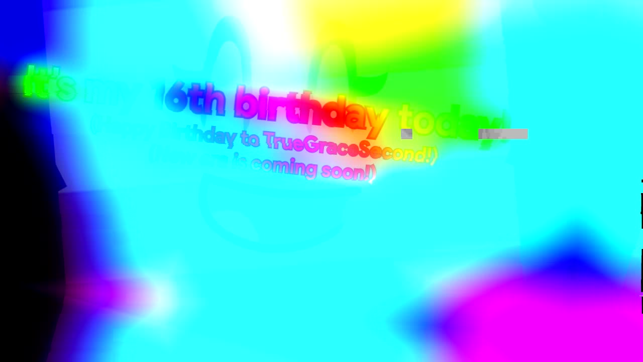 IT'S MY BIRTHDAY TODAY!!!!