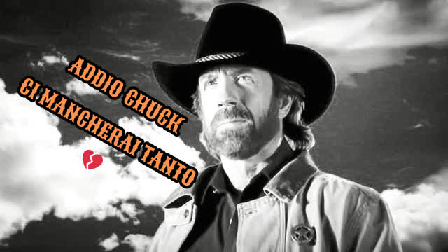 ADDIO GRANDE CHUCK, CI MANCHERAI TANTISSIMO 💔
