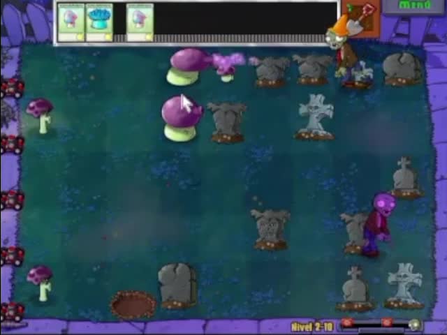 Plantas contra zombies - nivel 2-10