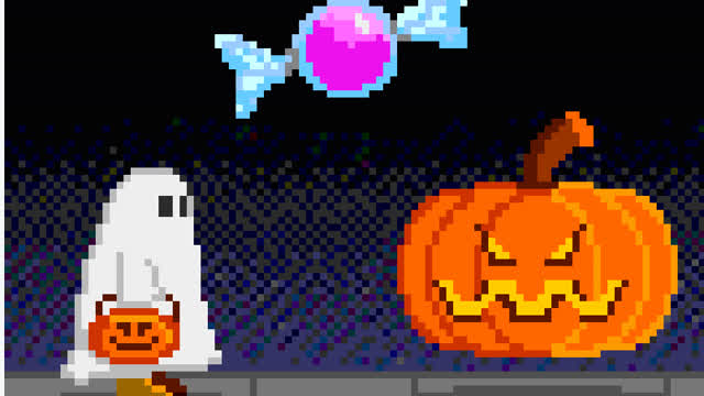 Halloweeeen (1999 Shockwave Browser Game)