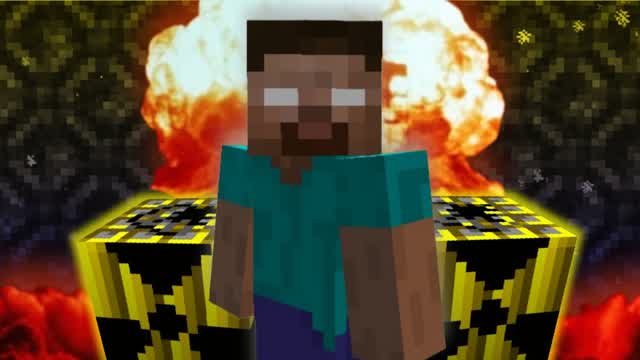 Minecraft - Herobrine VS Nuclear TNT!
