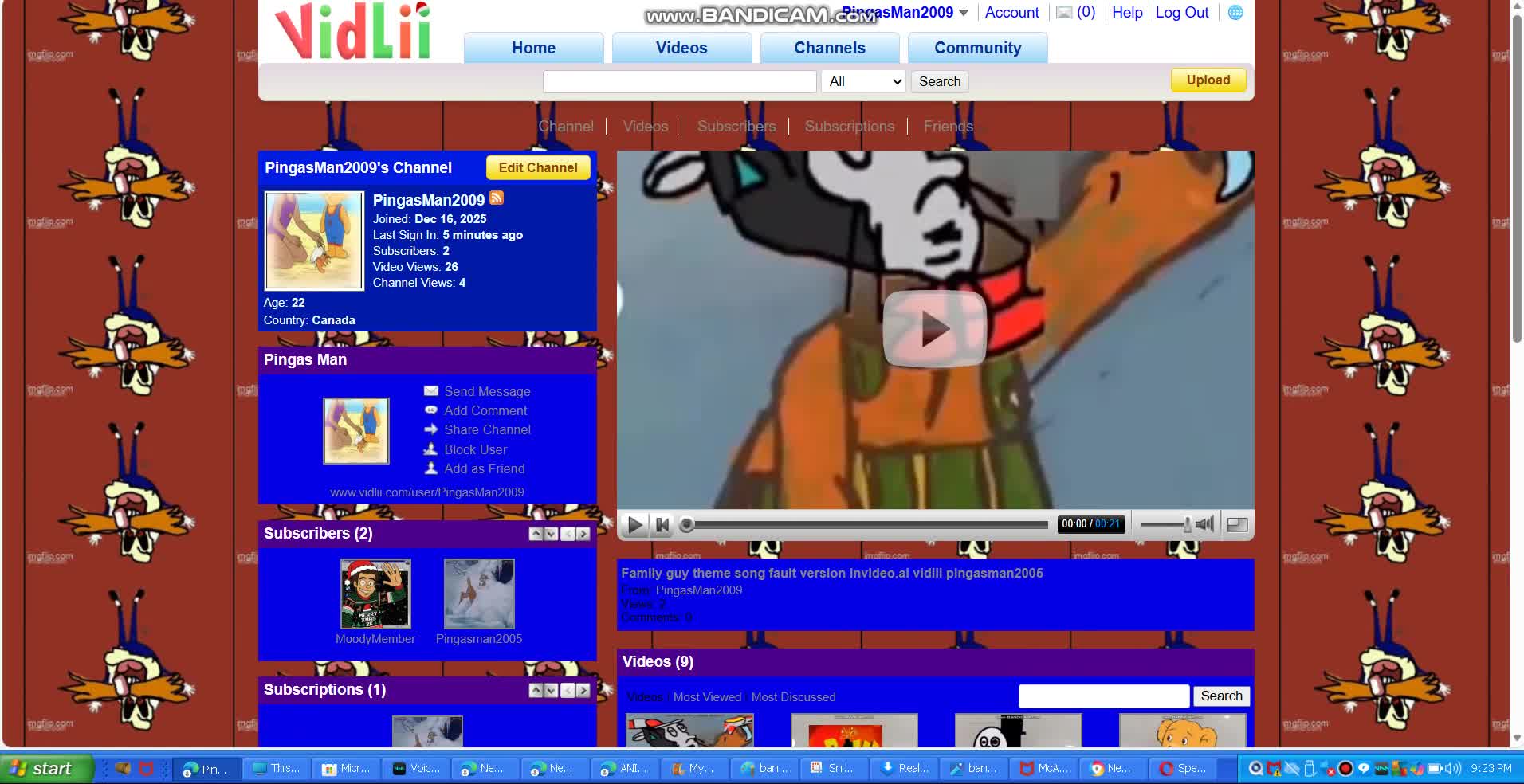Family Guy Theme Song Fault Version Pingasman2005 Vidlii edition invideo.ai