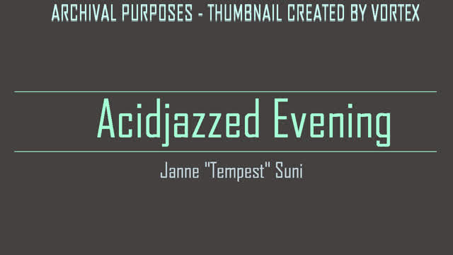 Acidjazzed Evening - Janne "Tempest" Suni