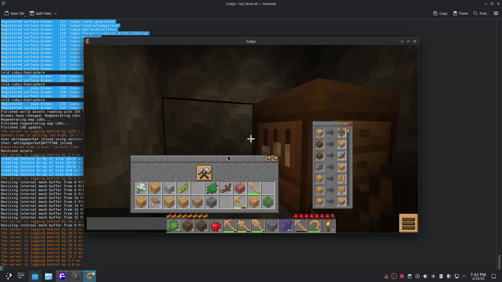 cubyz another opensource minecraft clone