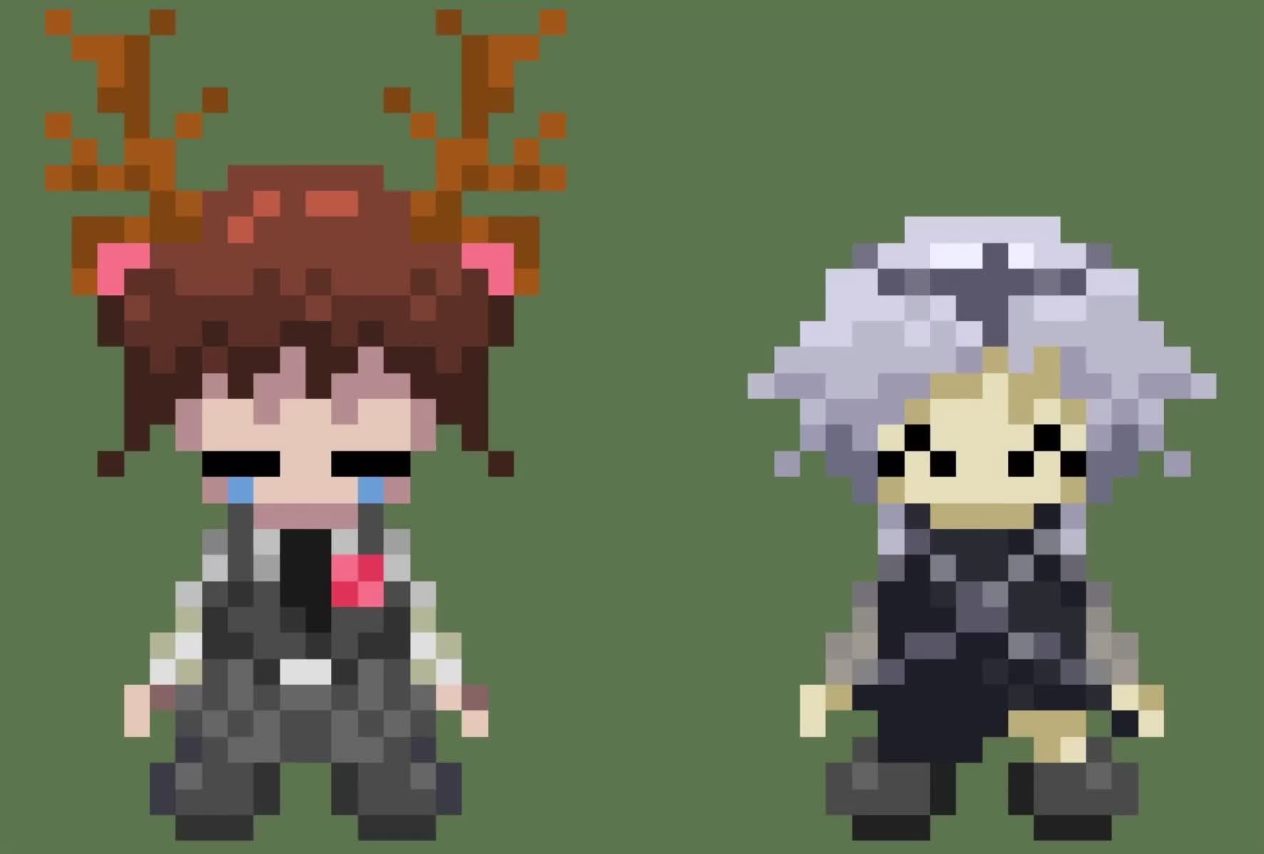 Art request by me twin Art request by me twin