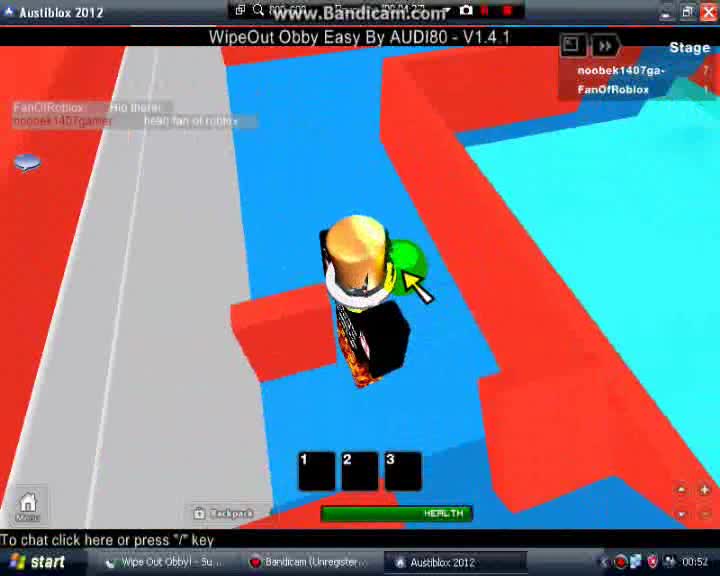 playing Wipe Out Obby!