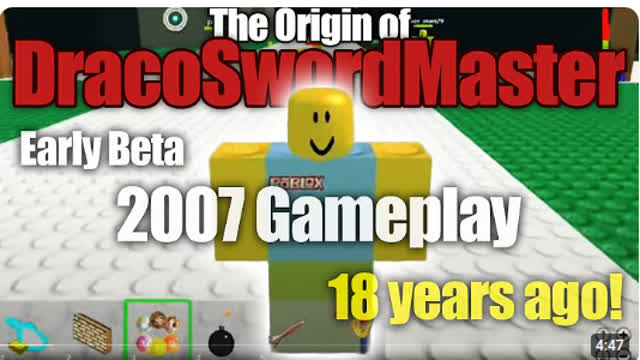 Roblox part 2 from  the local player, DracoAxeMaster