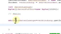 Java | ServerSocket | Daten abfragen
