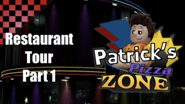 Patrick's Pizza Zone Arcade Restaurant Tour (2024) Part 1: Restaurant Tour