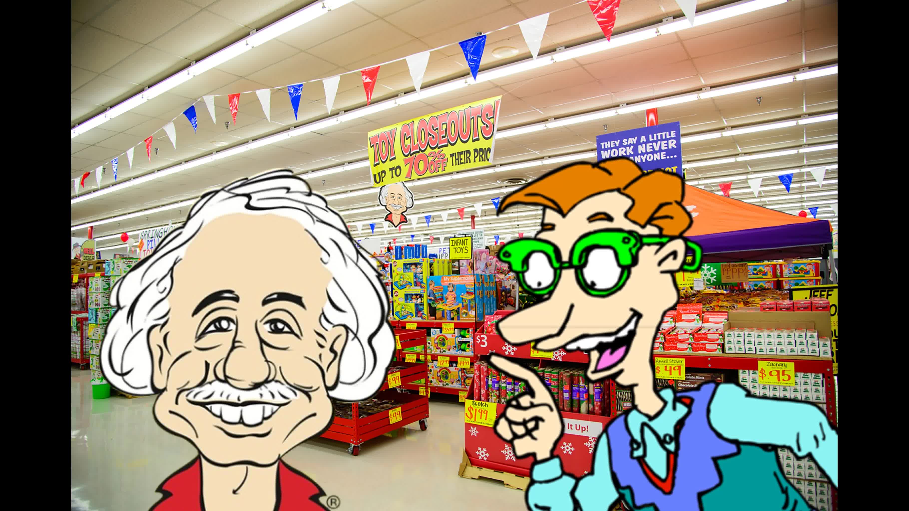 (low effort) Drew Pickles goes to Ollie's