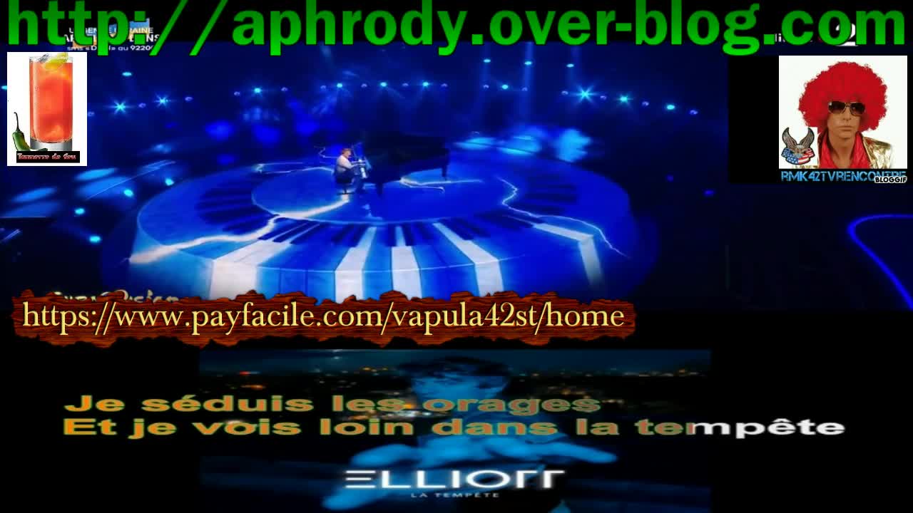 Elliott   La tempête  karaoke nouvelle generation 2023 rmk42tvkaraoke
