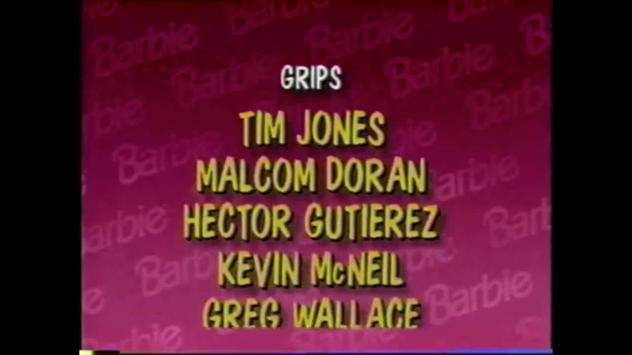 Closing To Dance! Workout With Barbie VHS Reversed