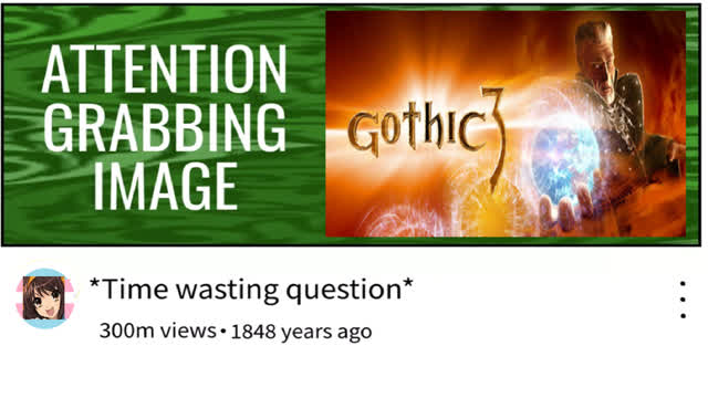 ?Does Gothic 3 Deserve Hate??????????????????????????