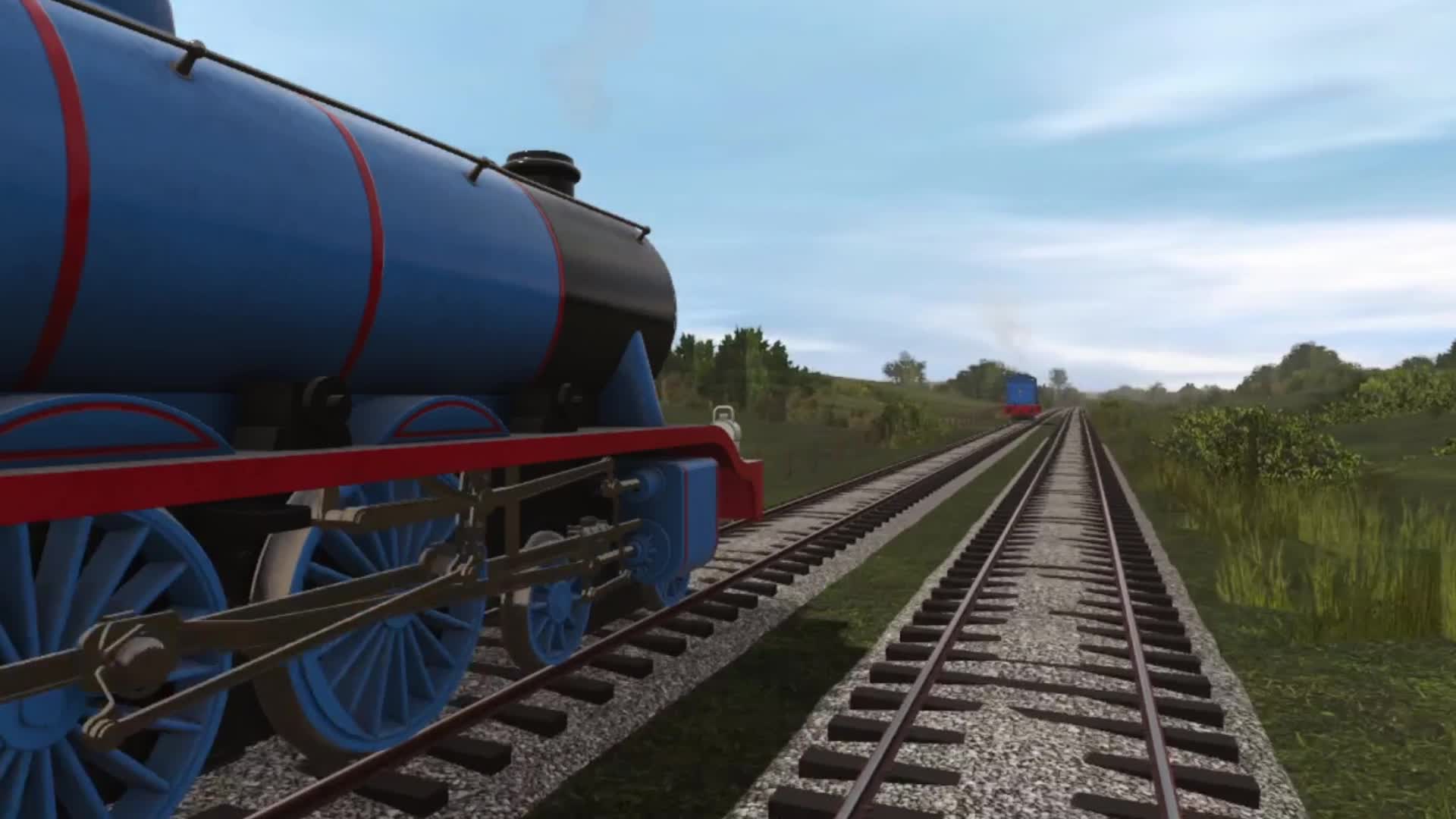 Gordon Runs Over Thomas [Deltarune Parody] (Trainz Remake)