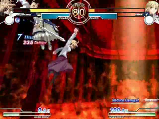 ☆Dissidia MUGEN☆ - Red Arcueid Vs. Saber [Prison Break Destruction Preview]