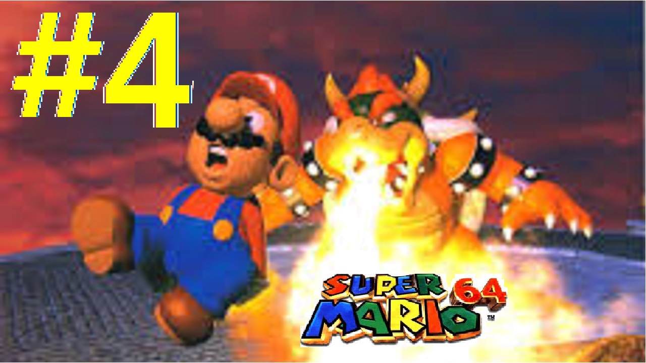 Let´s Play Super Mario 64 ( 100% Deutsch ) Teil 4 Die Himmlische Federkappe!