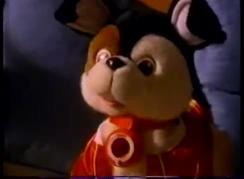 Toby Terrier And His Video Pals Toy Ad 1997 With a VHS Tape Toby Terrier And His Video Pals Toy Ad 1997 With a VHS Tape
