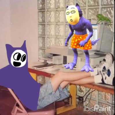 Fanart Curimomo de QueVivaelKeda XD