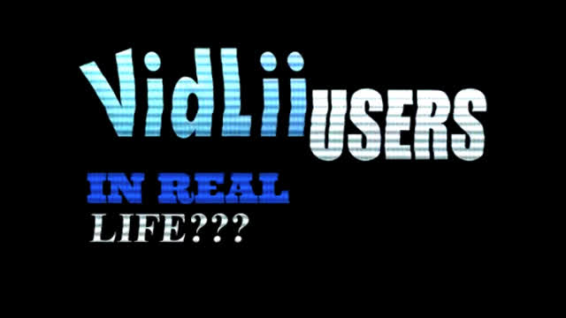 VidLii Users IRL!!!