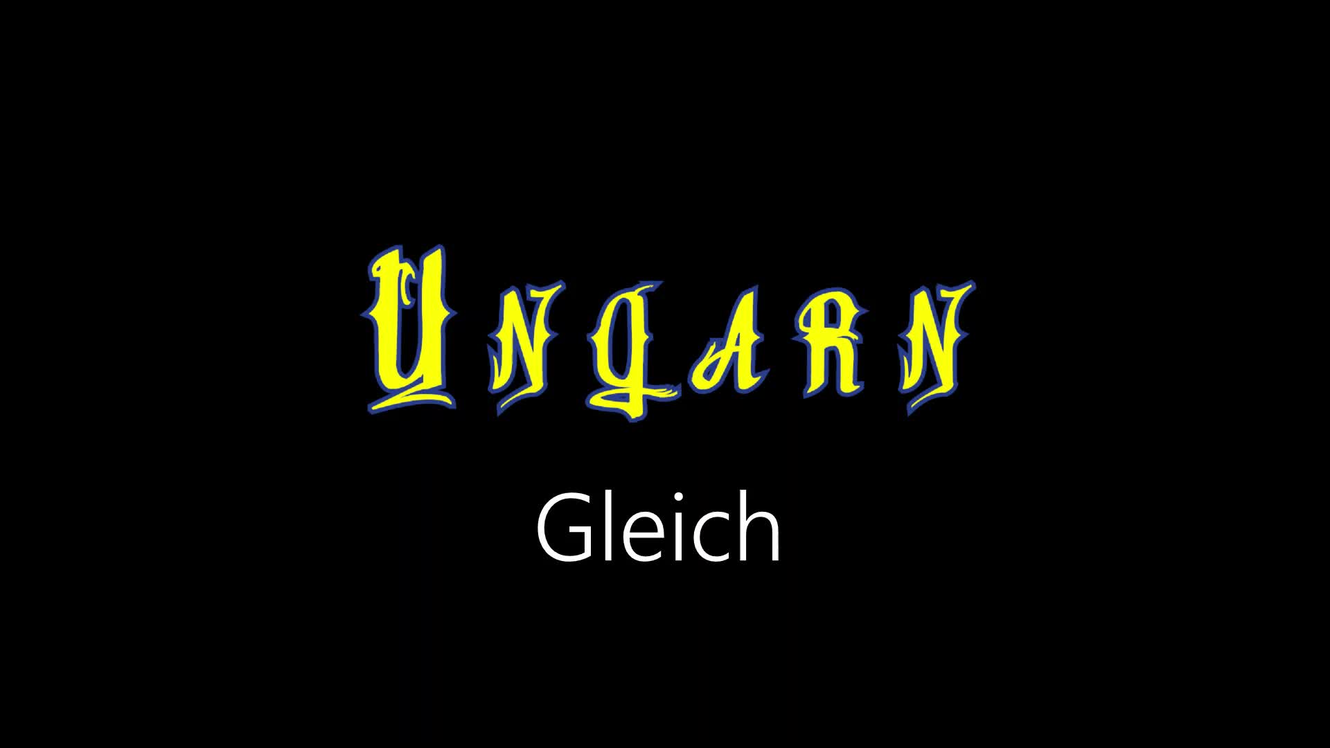 Ungarn ¦ Gleich (offizielles audio)
