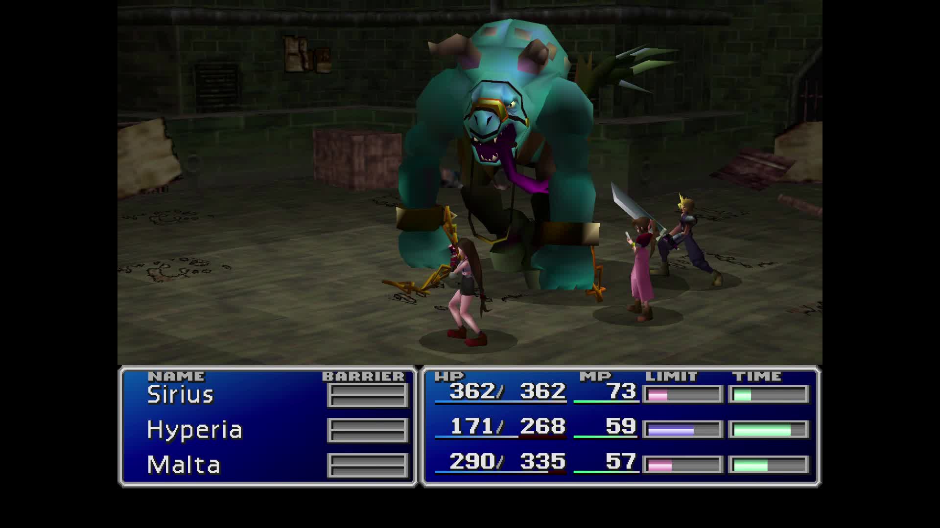Final Fantasy - Getting out of the sewer