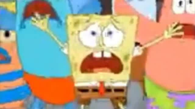 SpongeBob wormy