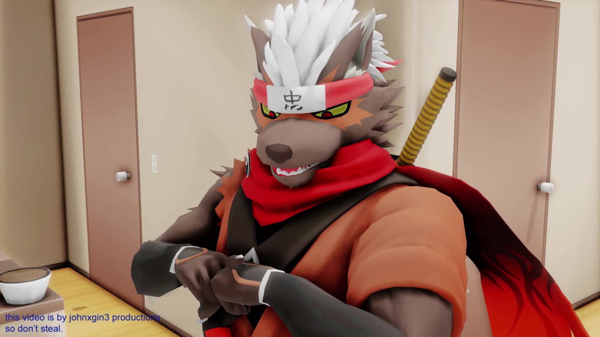MMD Tokyo Afterschool Summoners:Tadatomo Calls Temujin(remake)