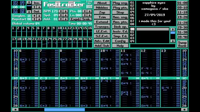 xemogasa - sapphire eyes