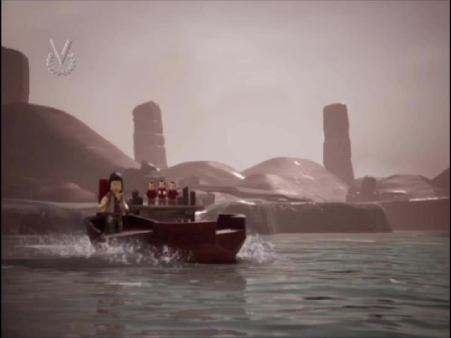 LEGO NINJAGO El Ascenso De Los Dragones En Venevision (17 De Octubre 2015) Parte 5