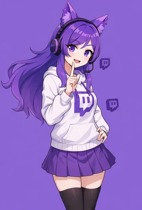 Twitch VTUBER Mascot/Ambassador (Concept)