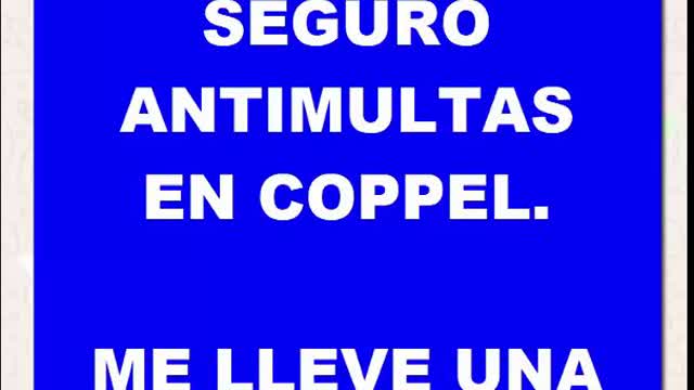 @@@, @COPPEL, SEGUROS QUITA MULTAS, @GOLDACELERIUX