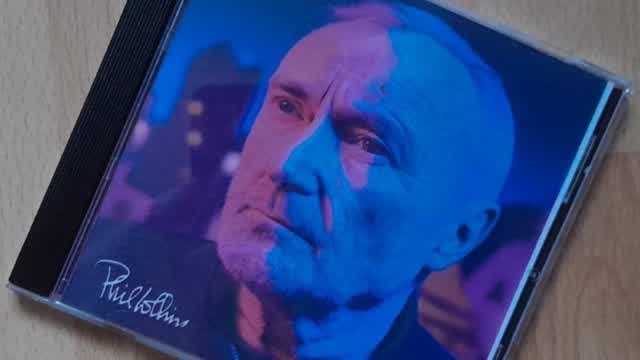 Advert for 'Third Dimension', the new Phil Collins AI album!