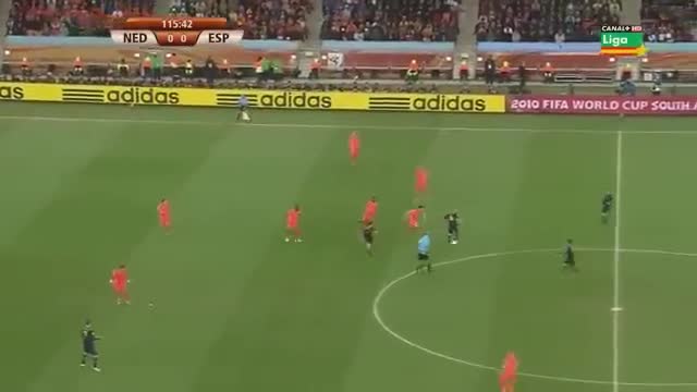 Gol de Iniesta España contra Holanda 2010