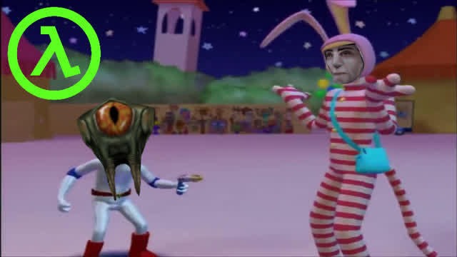 Popee the Performer - Fire Breather With Half Life SFX