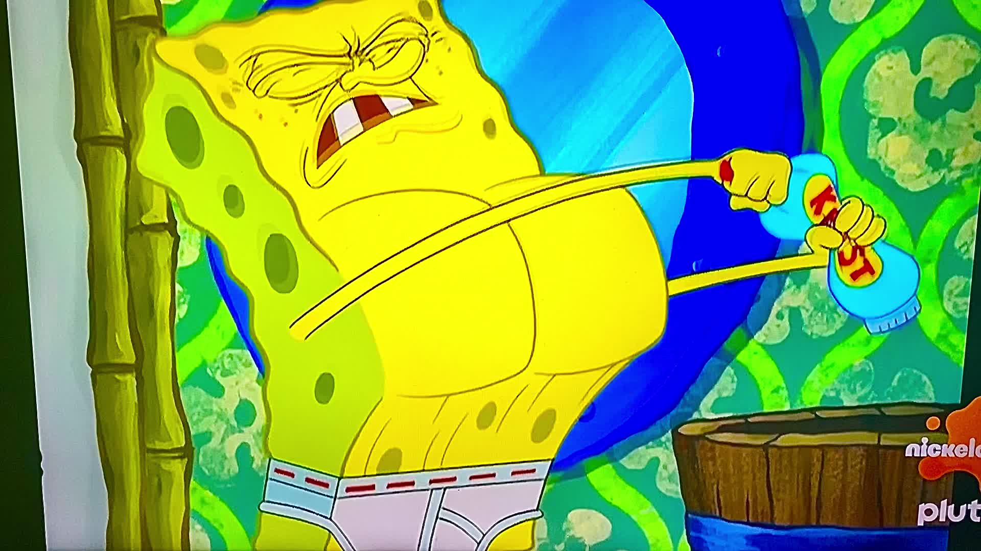 IMG_6106 Tough SpongeBob 🧽 Man Blackened Sponge