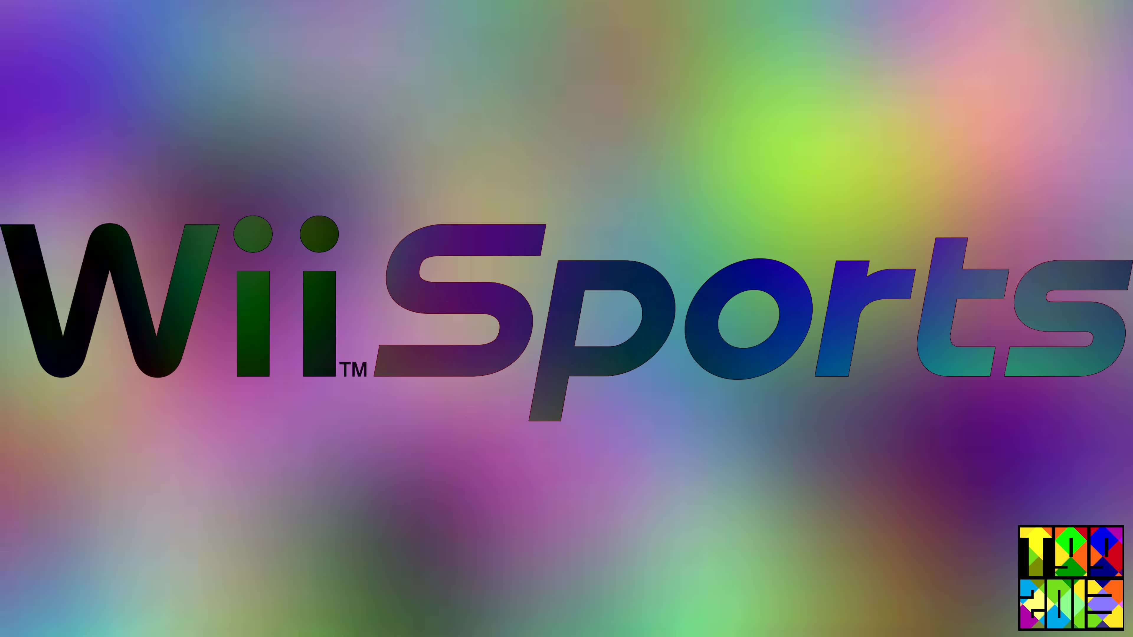 Wii Sports Title Screen Enhanced with Diamond 4