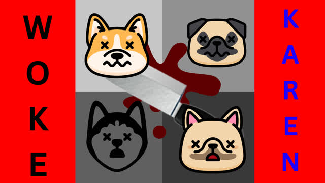 Woke Karen Version Chop Up A Dog