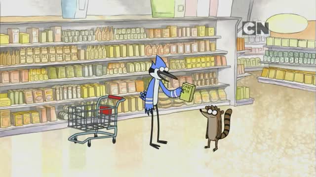 Regular Show Free Cake!